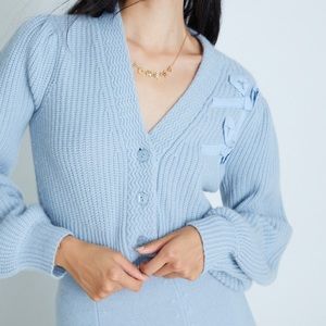 LoveShackFancy Avignon Cashmere Cardigan